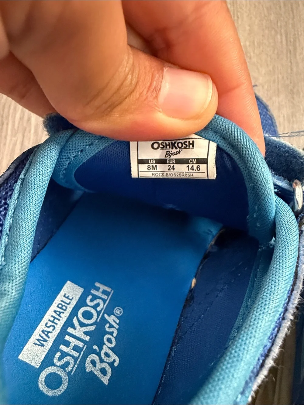 OshKosh B'gosh Blue Kids Sneakers with Paw Patrol Design